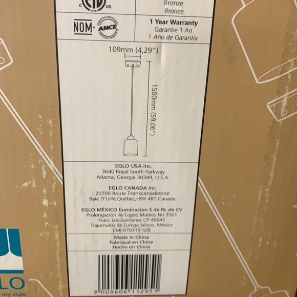 NEW Troya Mosaic Glass Pendant Light - Picture 5 of 6